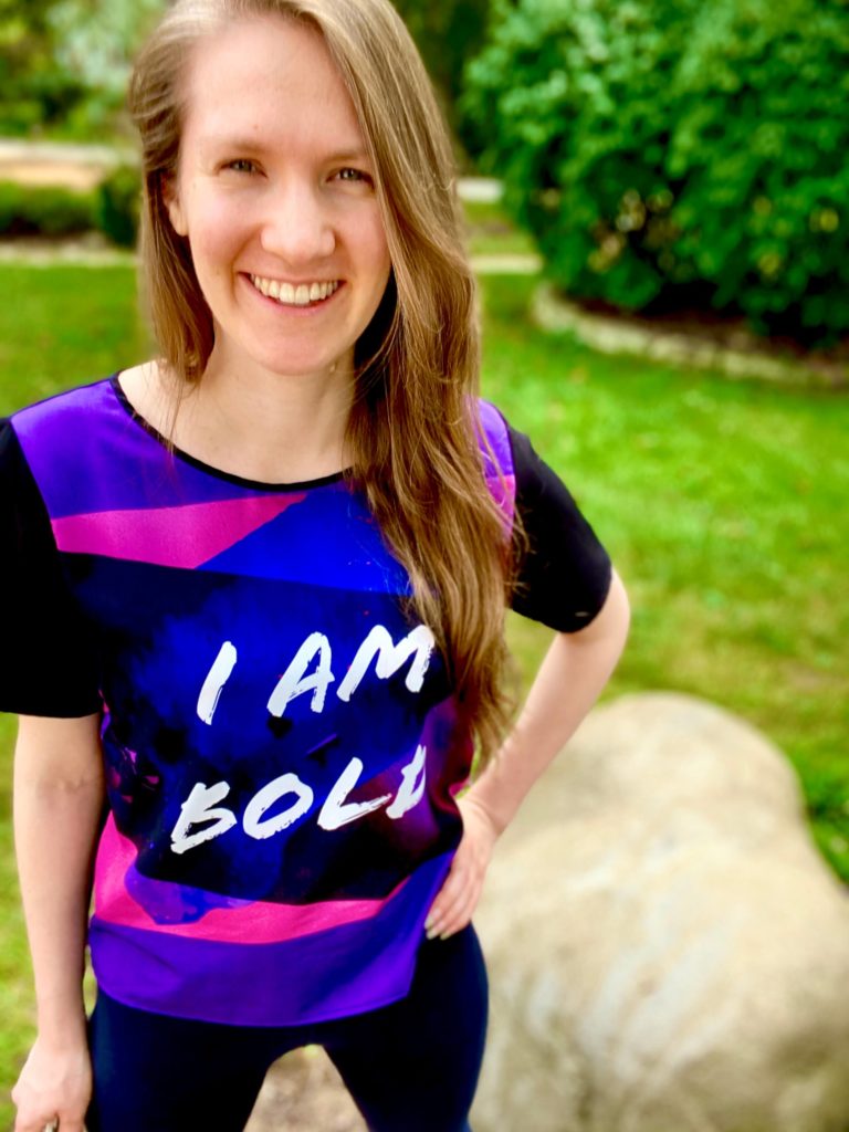 I Am Bold Affirmation Shirt with Alana Vera